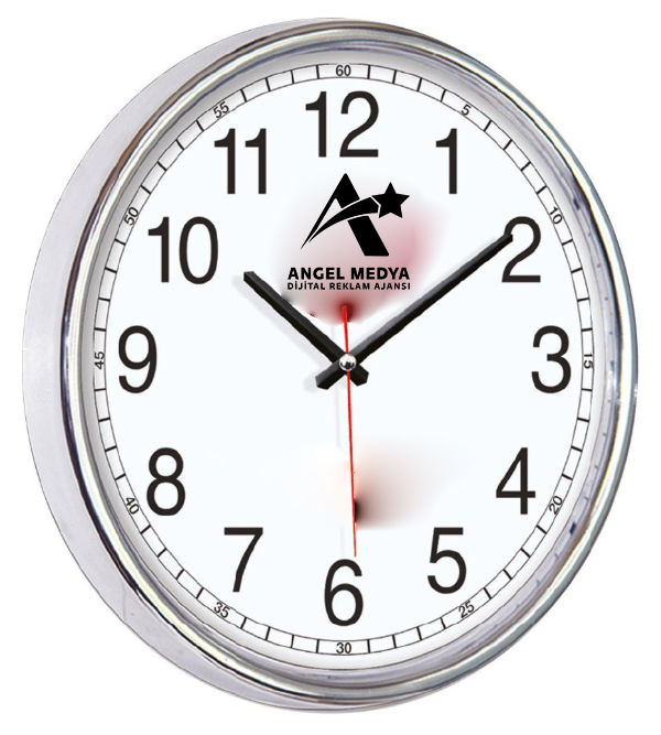 36 CM ZAMBE METALİZE DUVAR SAATİ