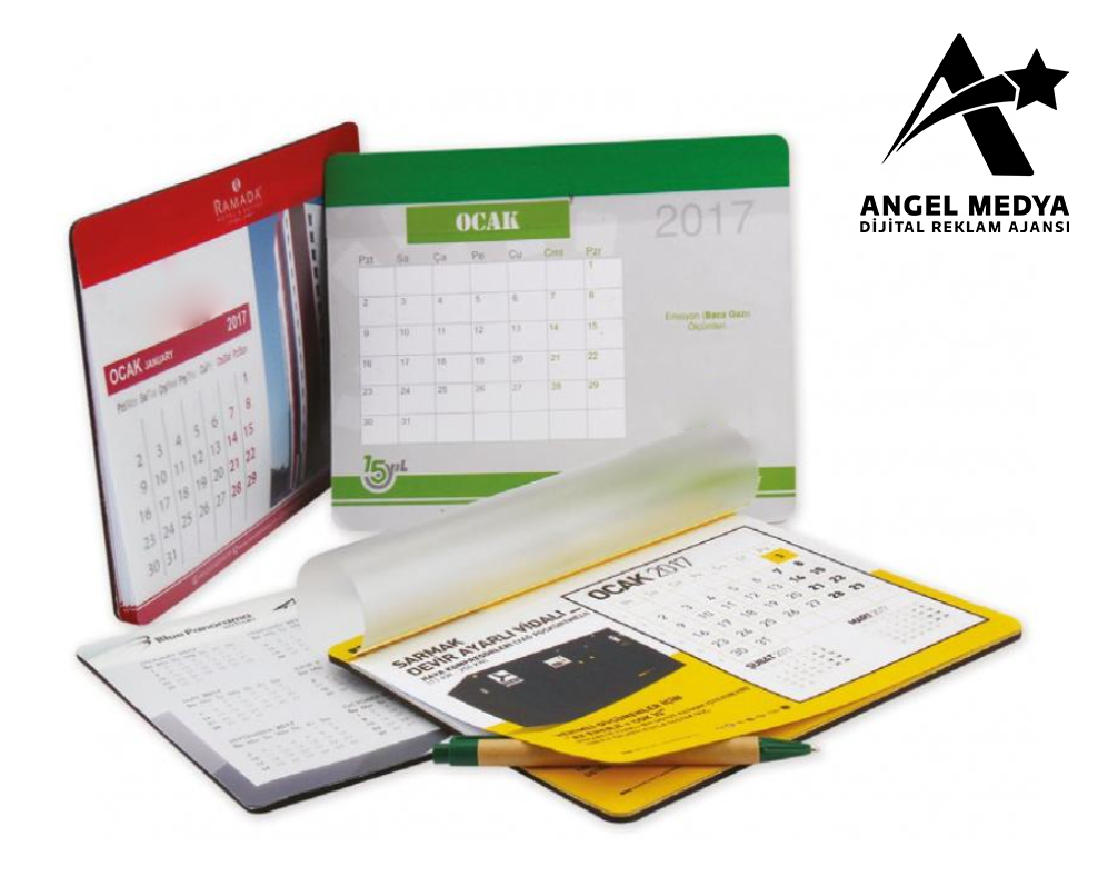 TAKVİMLİ MOUSE PAD