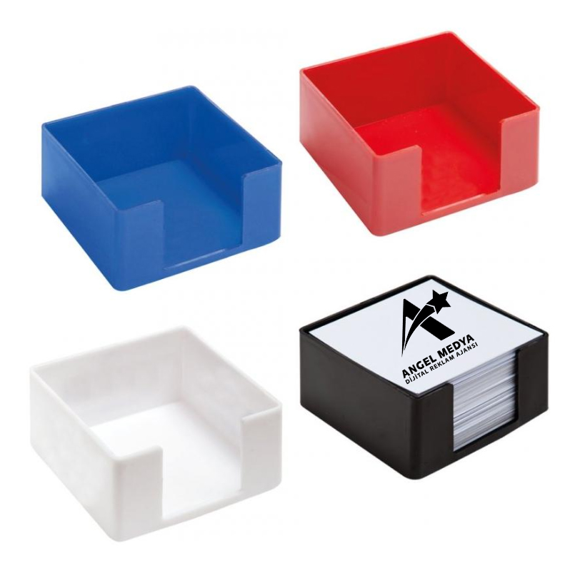 İKA2080 - MAT PLASTİK KÜP BLOKNOT