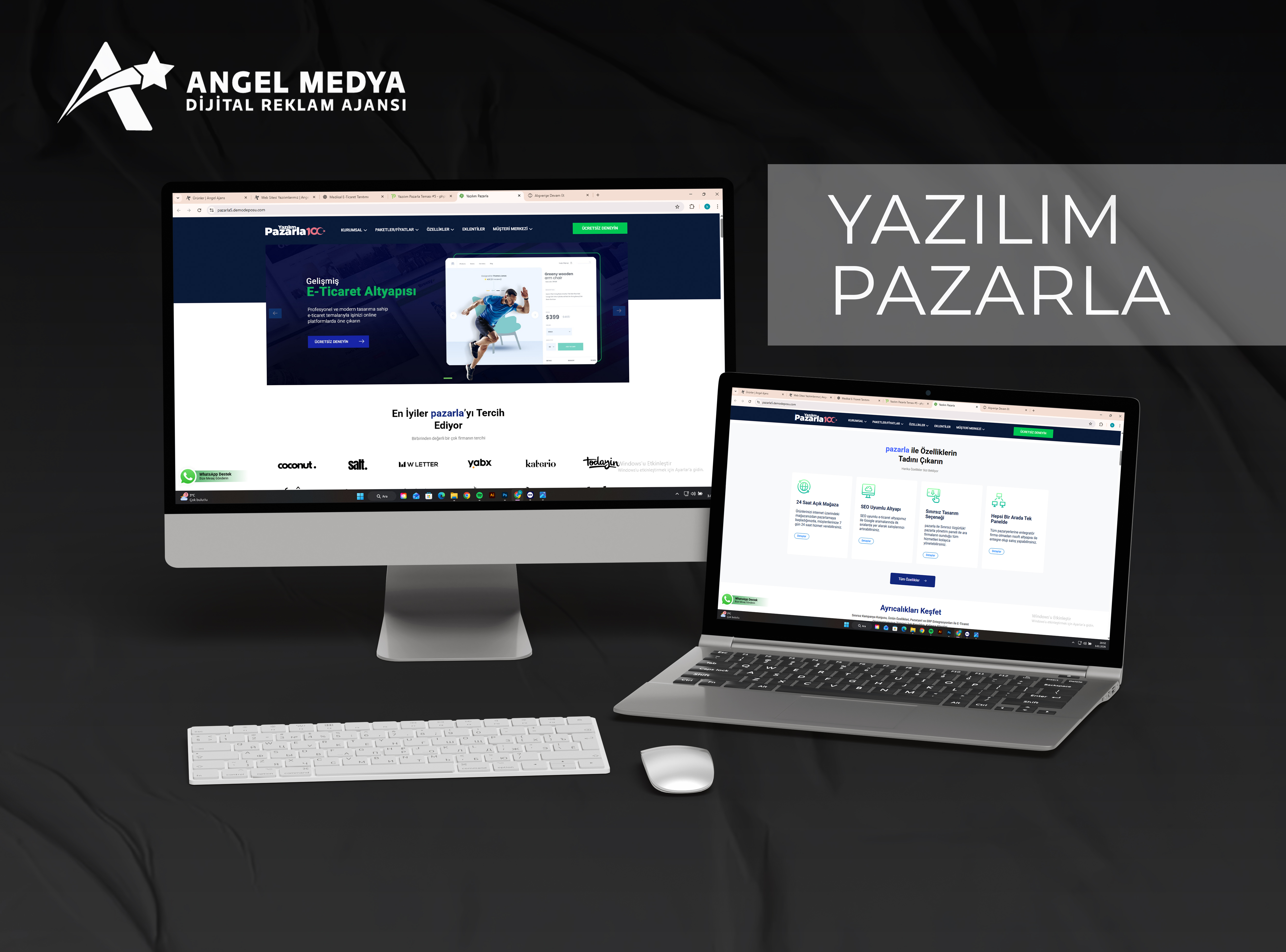 Yazılım Pazarlama Kurumsal Web Site Tasarımı